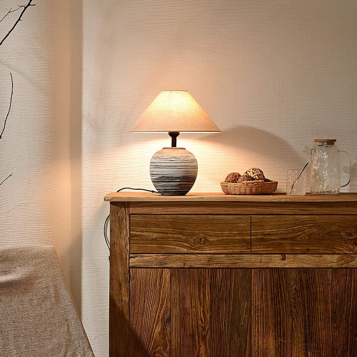 Strata Ceramic Table Lamp