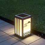 Sunrise Pattern Outdoor Light