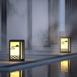 Sunrise Pattern Outdoor Light