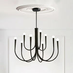 Swoop Arm Chandelier