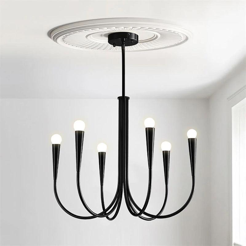 Swoop Arm Chandelier