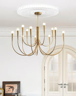 Swoop Arm Chandelier