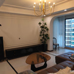 Swoop Arm Chandelier