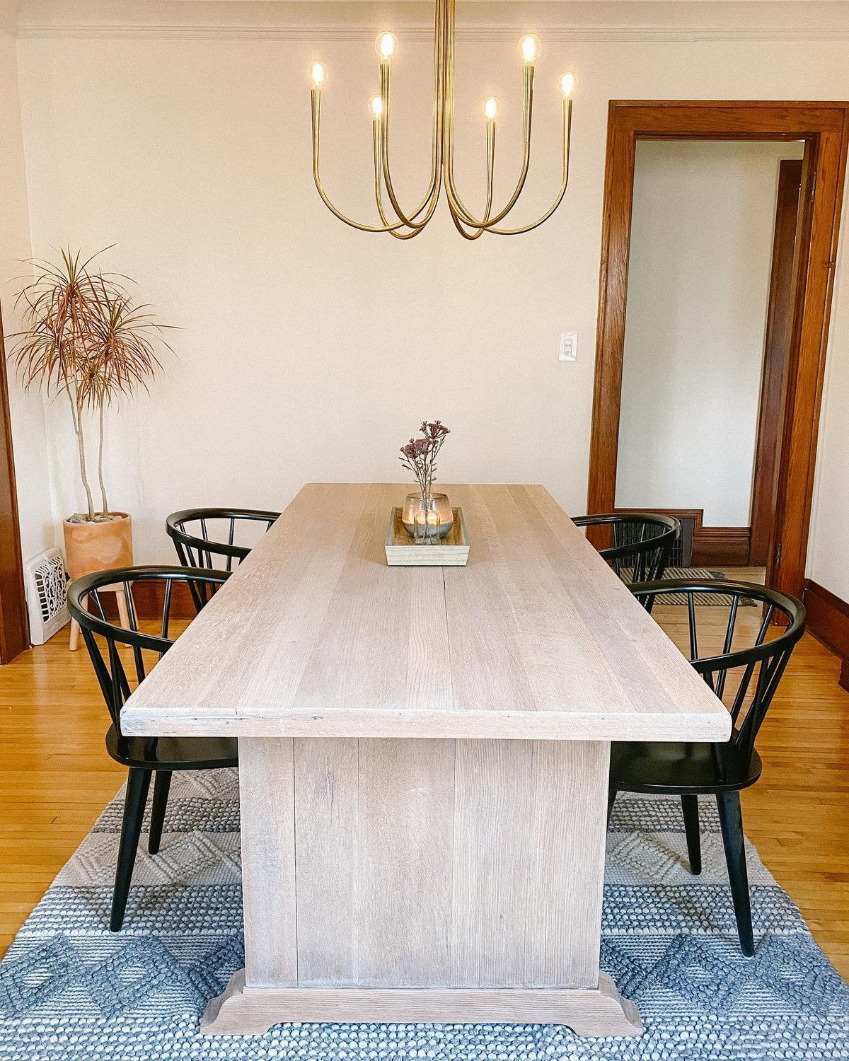 Swoop Arm Chandelier