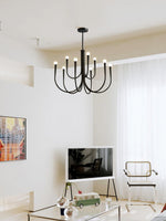 Swoop Arm Chandelier