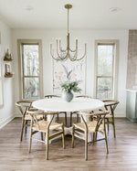 Swoop Arm Chandelier