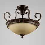 Symphony Semi-Flush Ceiling Light 21.7"
