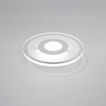 Modern Flush Mount Light Concentric Circle Flower Shaped Light