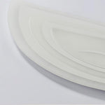 Leaf Shaped Modern Flush Mount Light with Remote Control