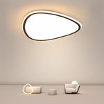 Nordic Geometric Reuleaux Triangle Modern Flush Mount Light with Remote Control