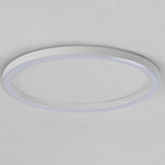 16'' Modern Simple Circle Flush Mount LED Lights Dimmable Ceiling Lights with Remote