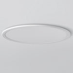 16'' Modern LED Ultrathin White Black Flush Mount Lights Circle Ceiling Lights
