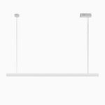 Modern Linear Farmhouse Black Chandelier