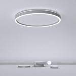 Modern Circle Halo Shaped Flush Mount Llight Bedroom Ceiling Lights
