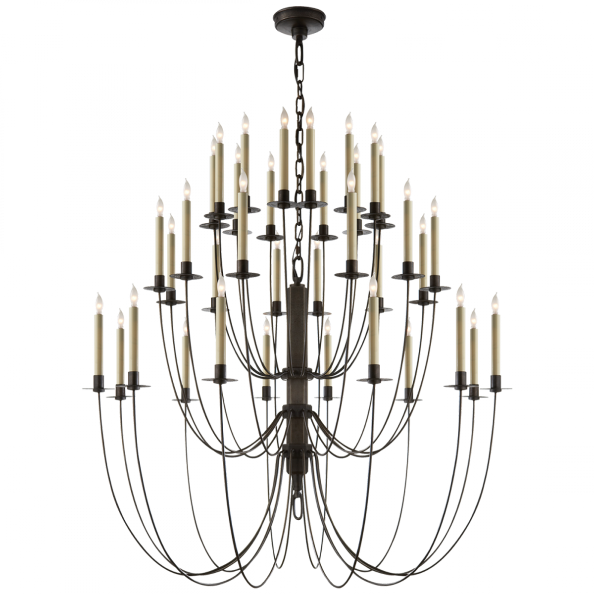 Erika Three-Tier Chandelier