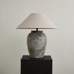 Tavira Aged Stone Table Lamp