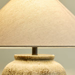 Tavira Aged Stone Table Lamp