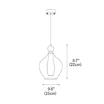 Teardrop Pendant Light