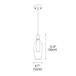 Teardrop Pendant Light