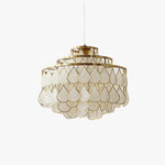 Teardrops Shell Chandelier
