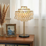 Teardrops Shell Table Lamp