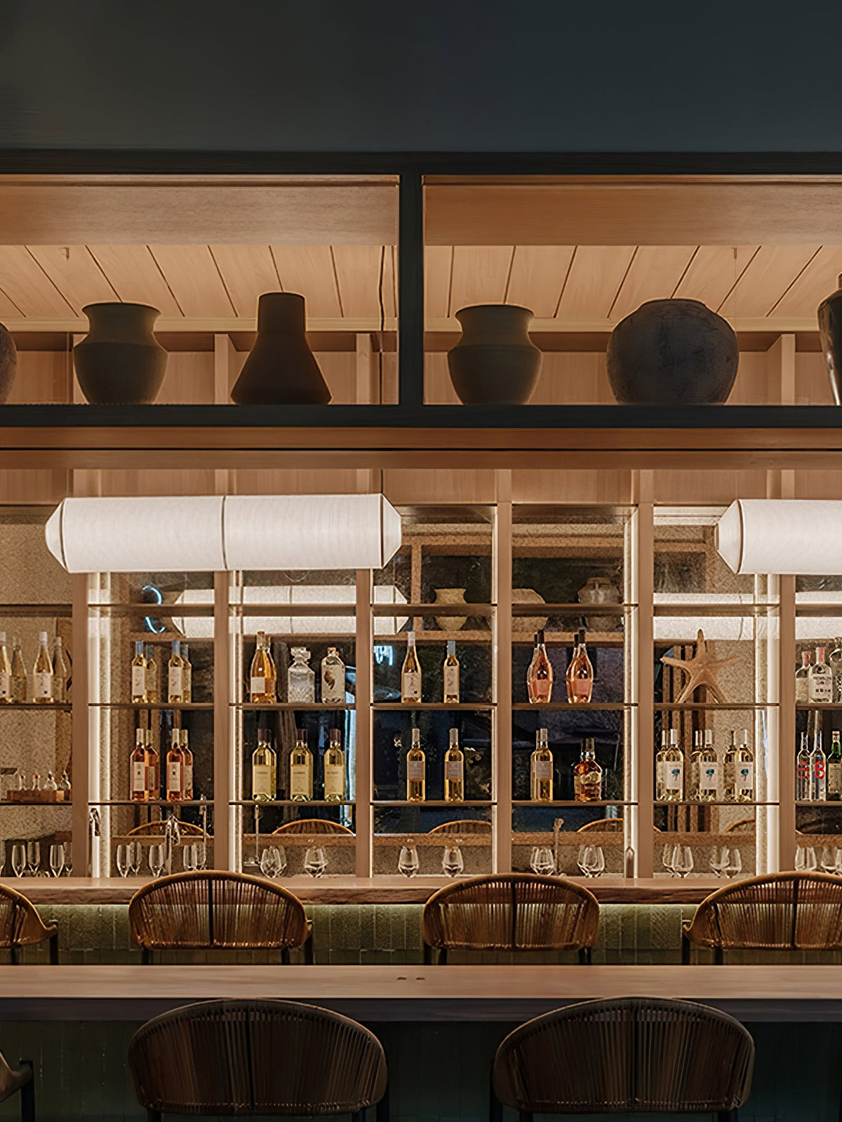 Tekio Mulberry Silk Pendant Lamp