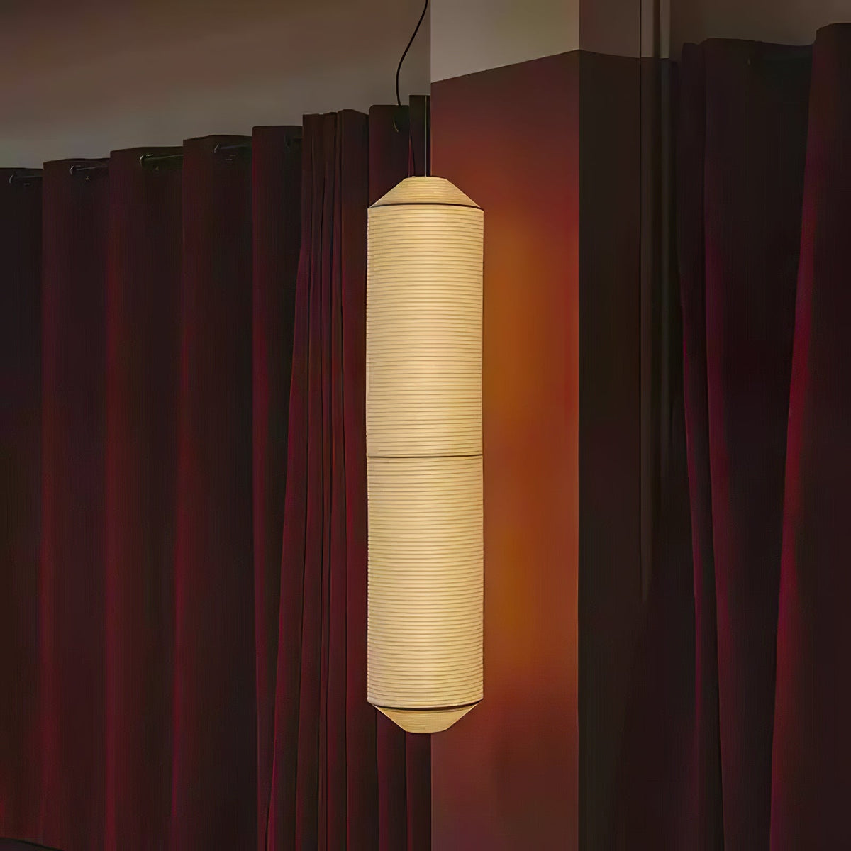 Tekio Mulberry Silk Pendant Lamp
