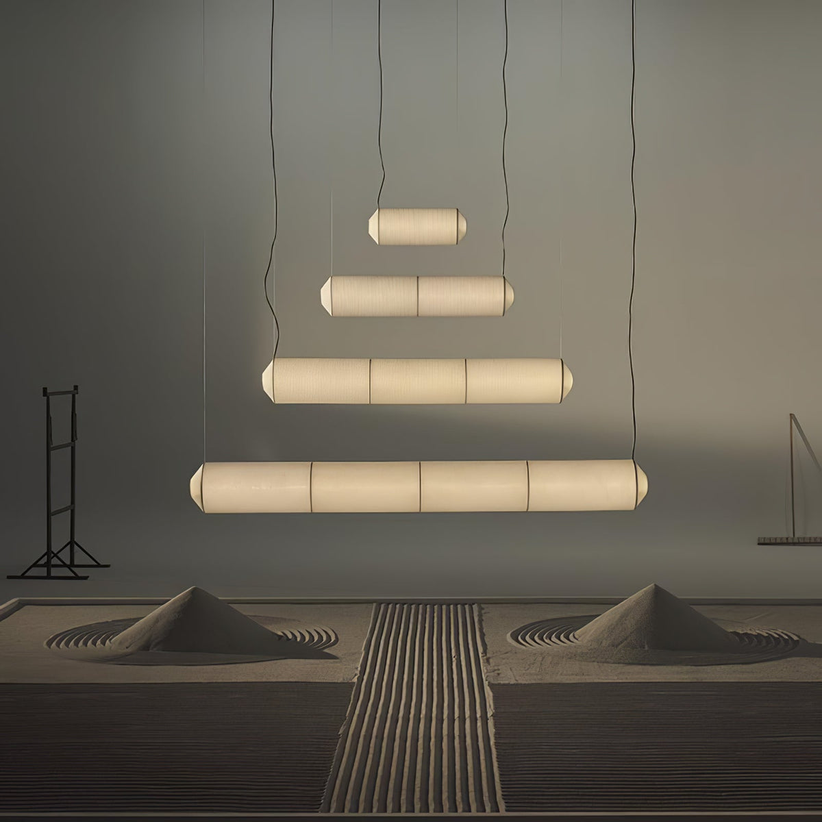 Tekio Mulberry Silk Pendant Lamp