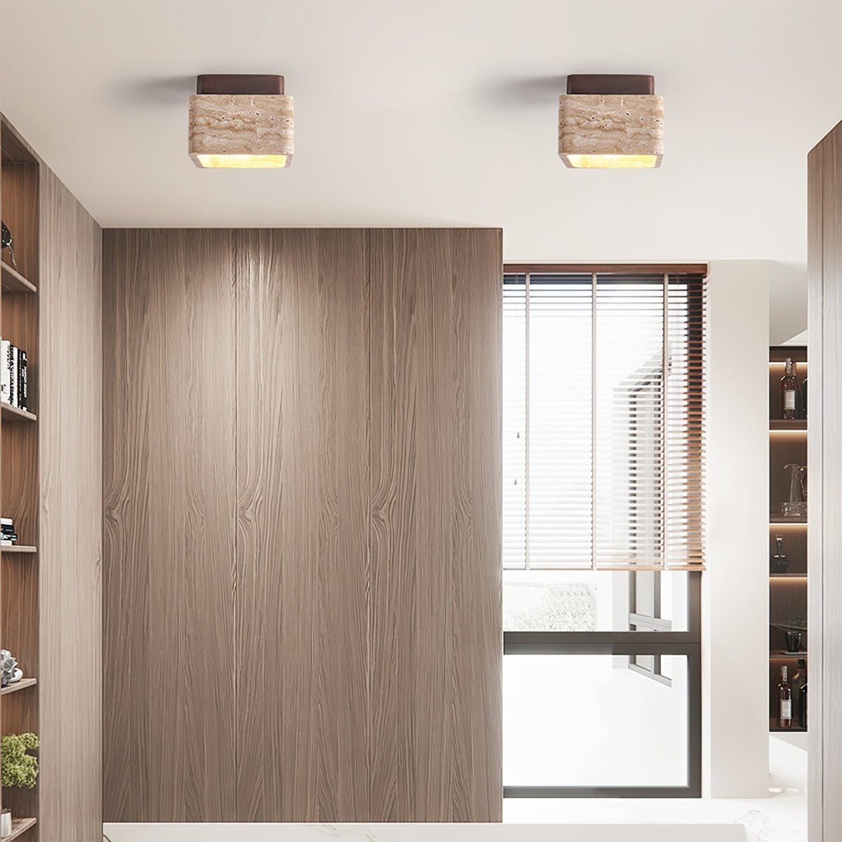 Terra Block Ceiling Light