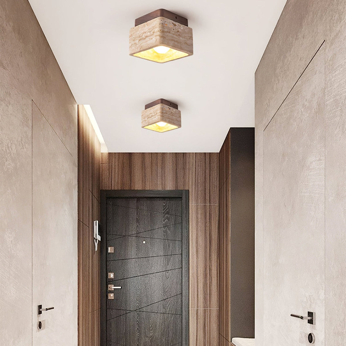 Terra Block Ceiling Light