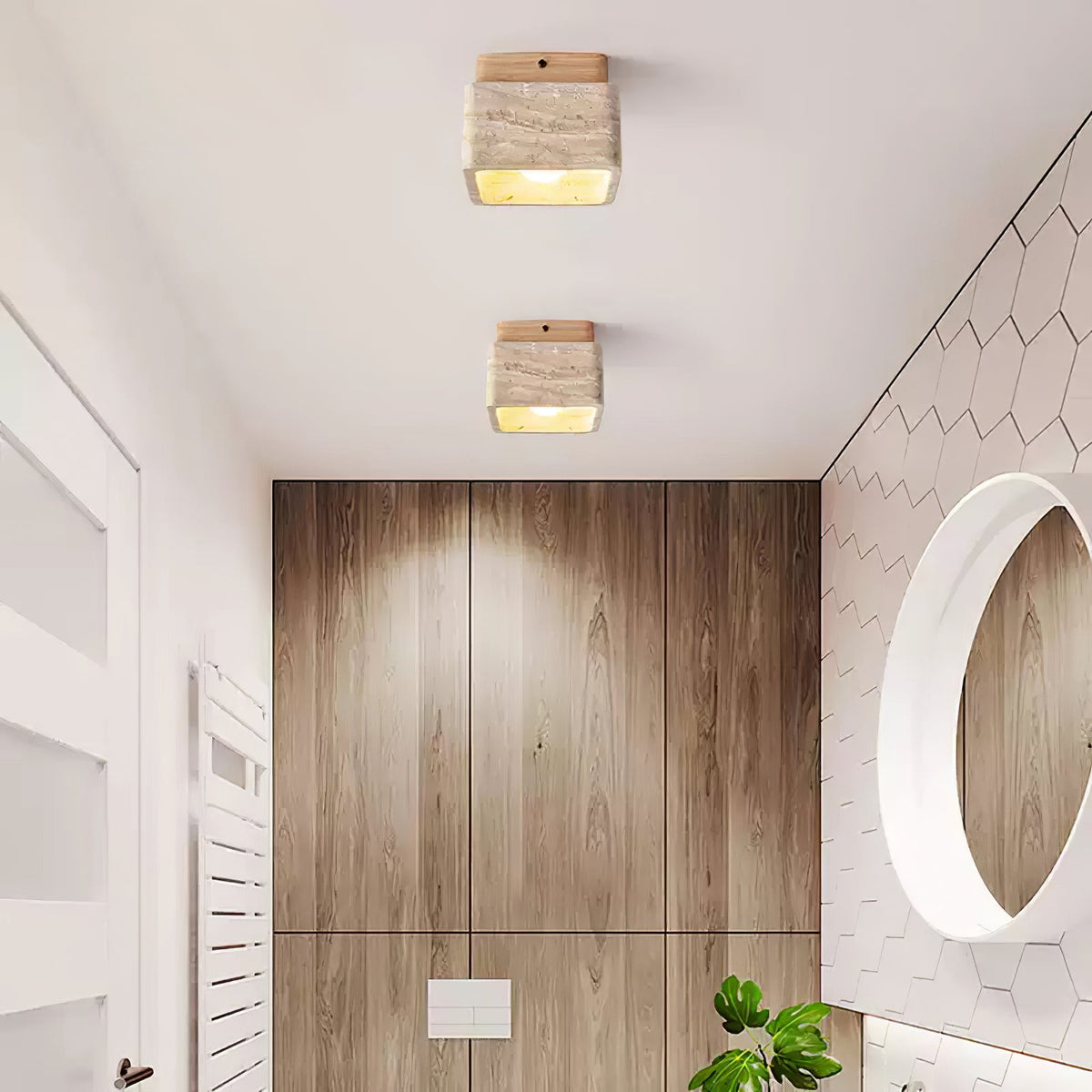 Terra Block Ceiling Light