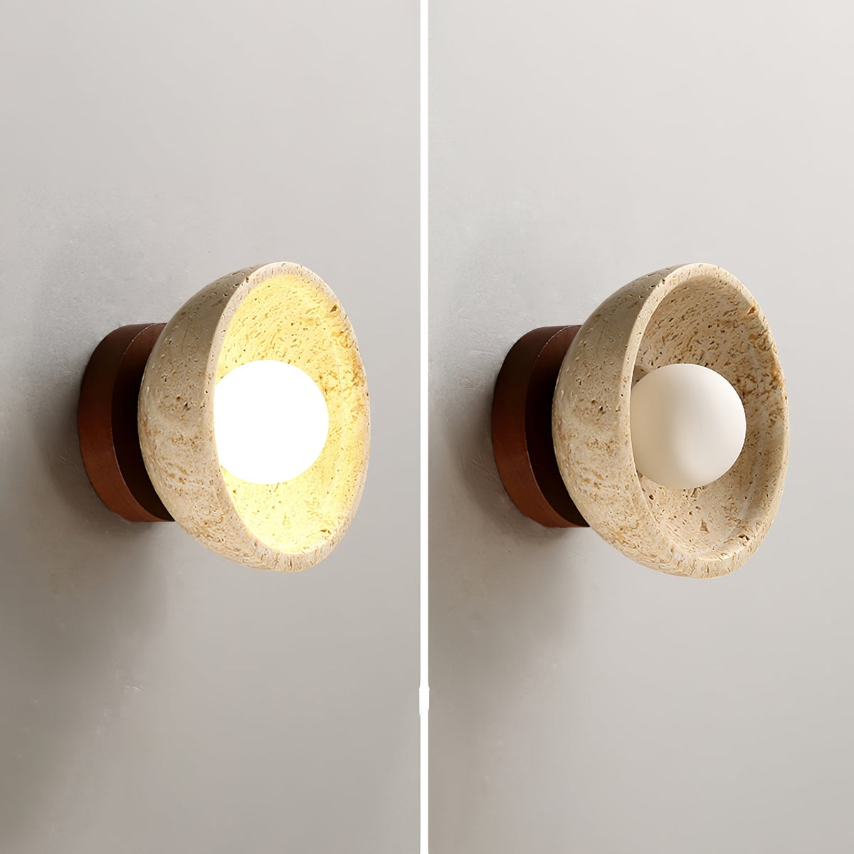 Terra Bowl Wall Lamp