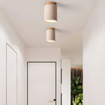 Terra Cylinder Ceiling Light 4.3"