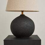 Terra Noir Textured Table Lamp