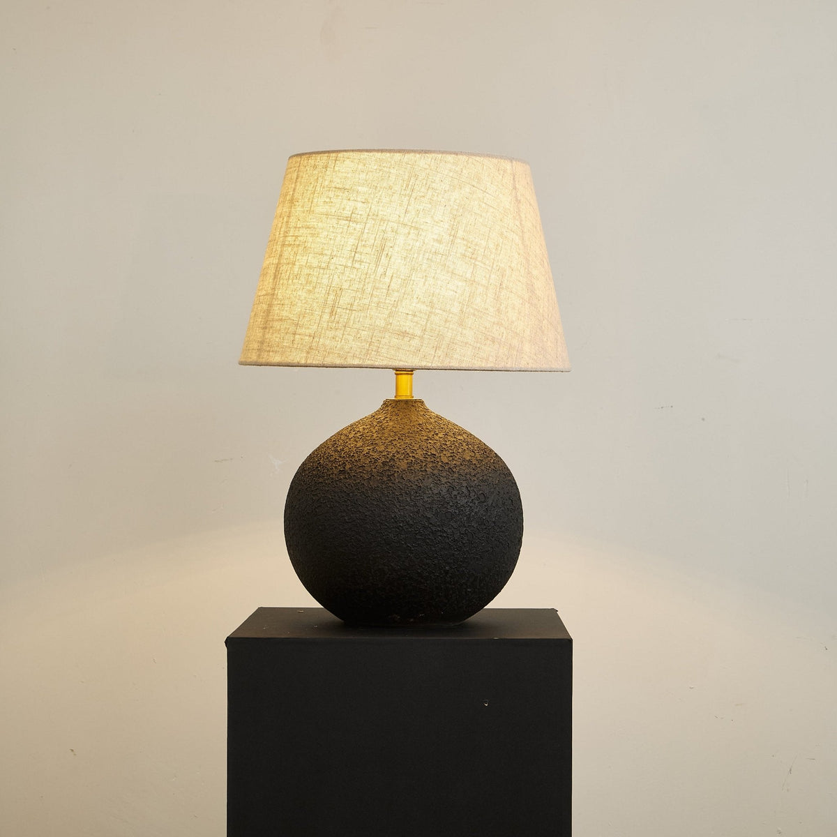 Terra Noir Textured Table Lamp