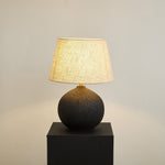 Terra Noir Textured Table Lamp