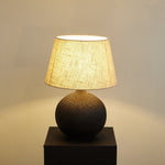 Terra Noir Textured Table Lamp