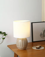 Terra Stripes Table Lamp 9.8"