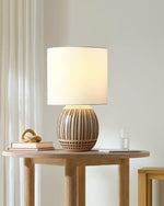 Terra Stripes Table Lamp 9.8"