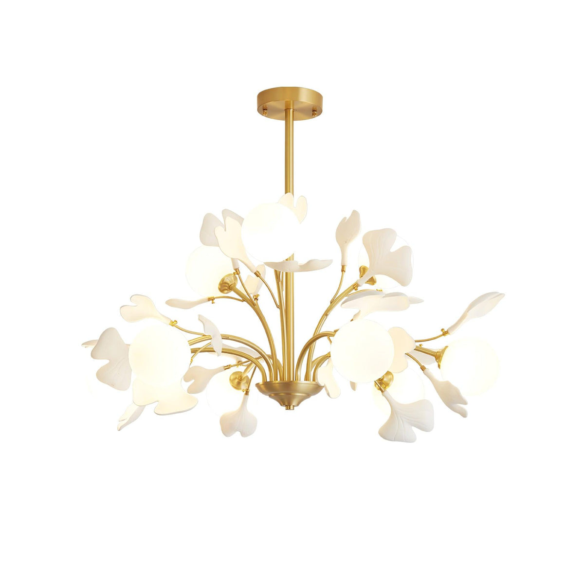 Thalassa Gingko Chandelier
