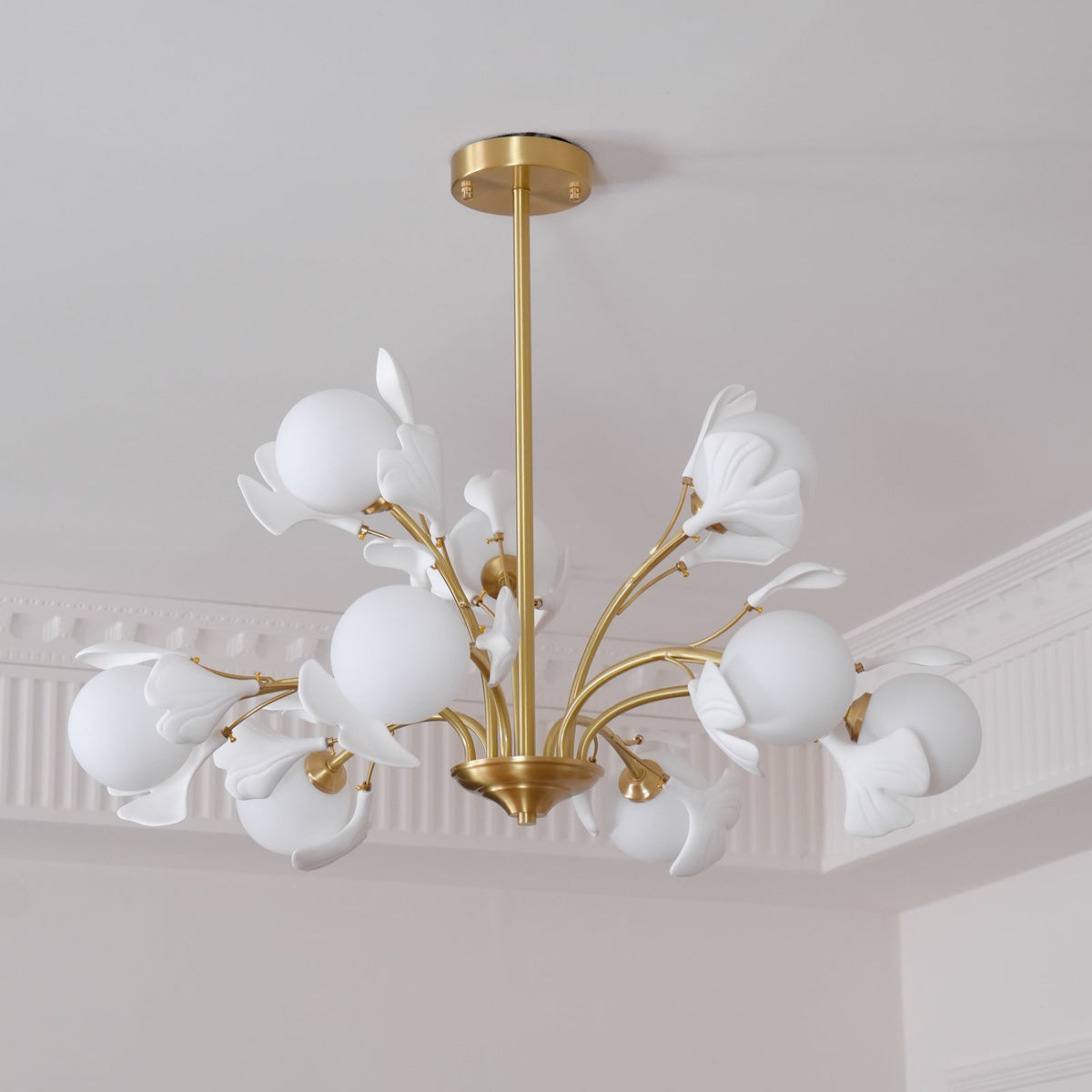 Thalassa Gingko Chandelier
