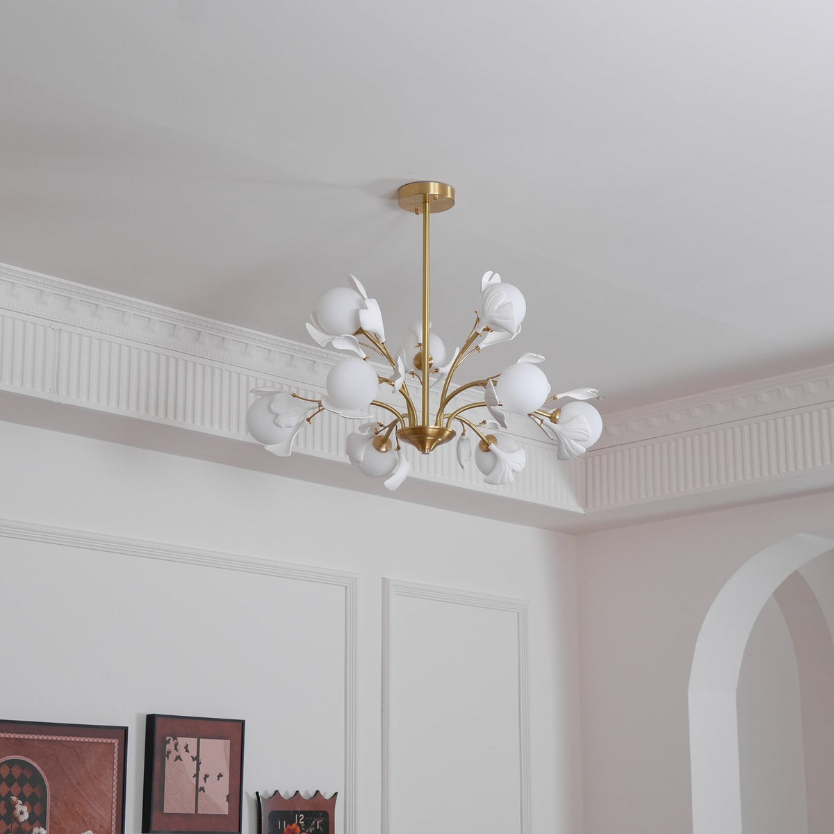 Thalassa Gingko Chandelier