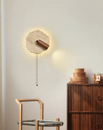 Thalos Travertine Wall Light