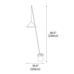 The Noir Arc Floor Lamp