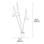 The Noir Arc Floor Lamp