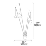 The Noir Arc Floor Lamp