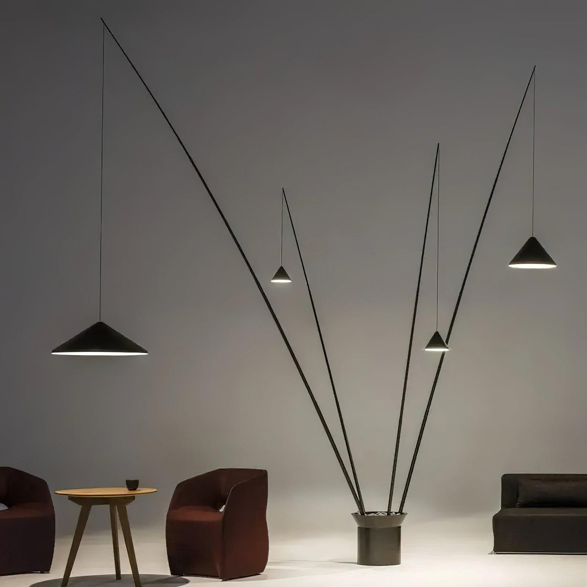The Noir Arc Floor Lamp