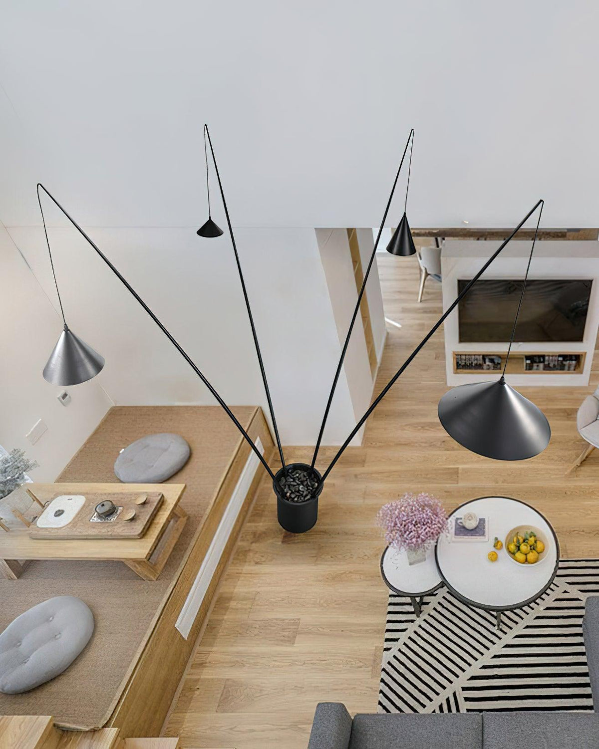 The Noir Arc Floor Lamp