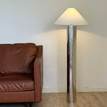 Theo Chrome Floor Lamp 21.7"