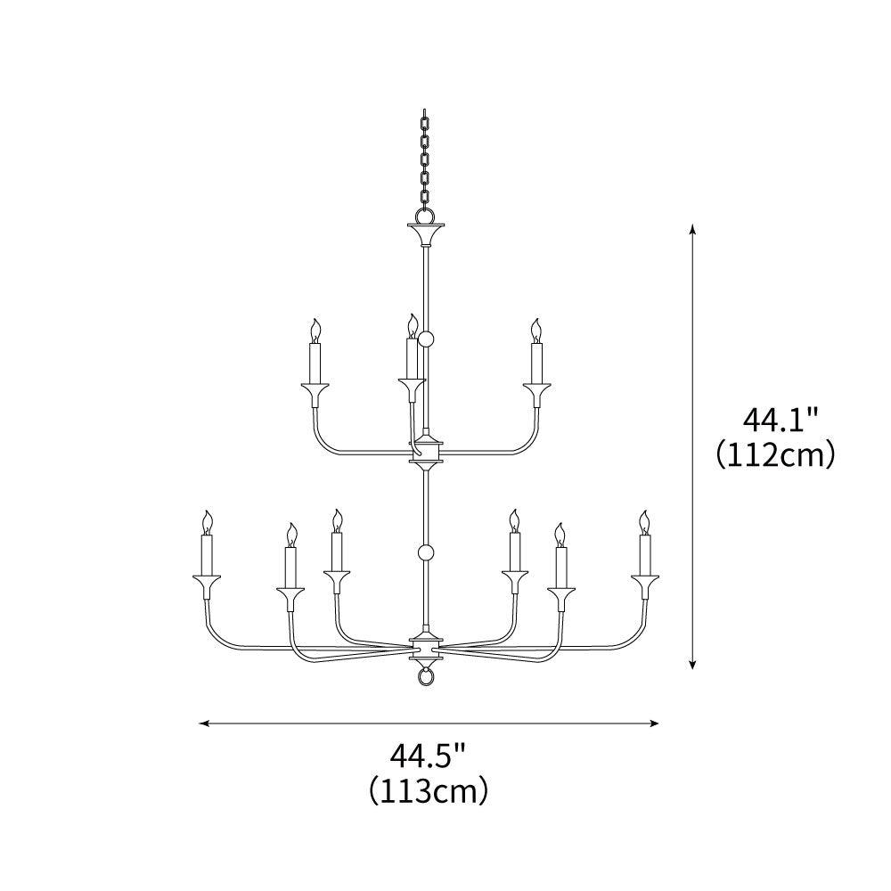 Thousand Faceted Chandelier